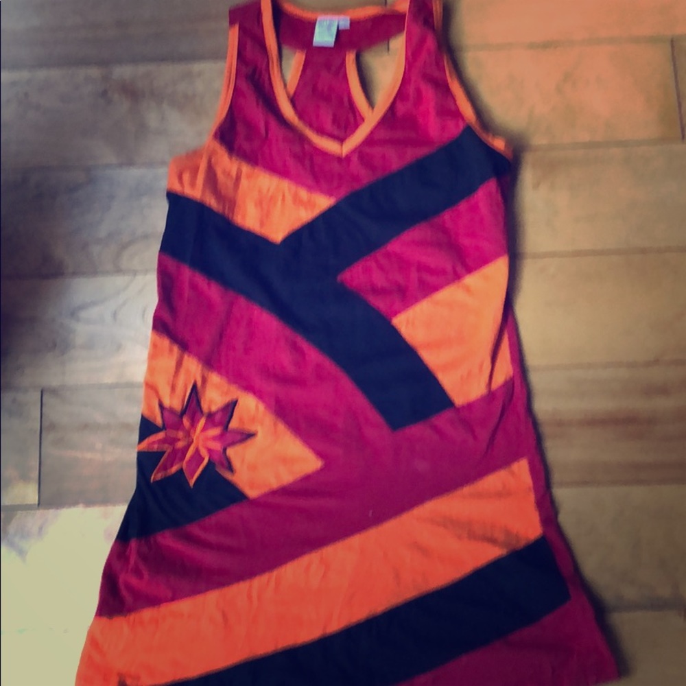 NWOT T-back tank/sundress fits like size small